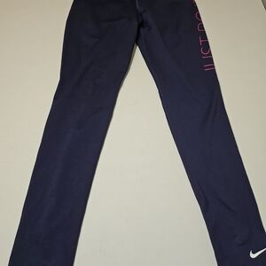 Nike Kids Navy Leggings